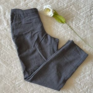 Business Casual Grey/White Trousers